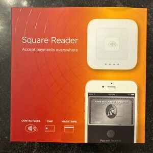 Square Credit Card Reader for Contactless and Chip Machine 1st Gen A-SKU-0113